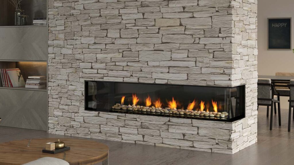 Regency City Series San Francisco Bay 72" Gas Fireplace Advanced