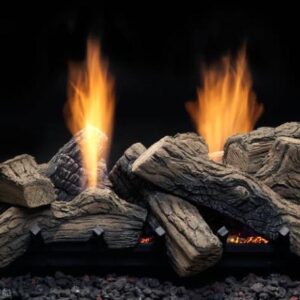 Monessen Hearth Natural Blaze See-Thru Vent Free Gas Log Set