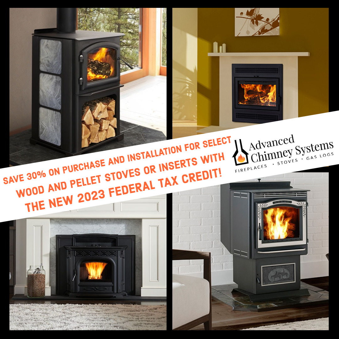 QuadraFire Hudson Bay Gas Stove Advanced Chimney Systems