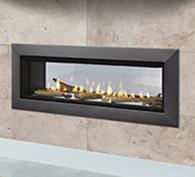 Majestic Echelon II See-Through Direct Vent Gas Fireplace - Image 2
